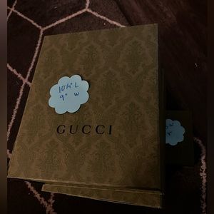 Gucci boxes